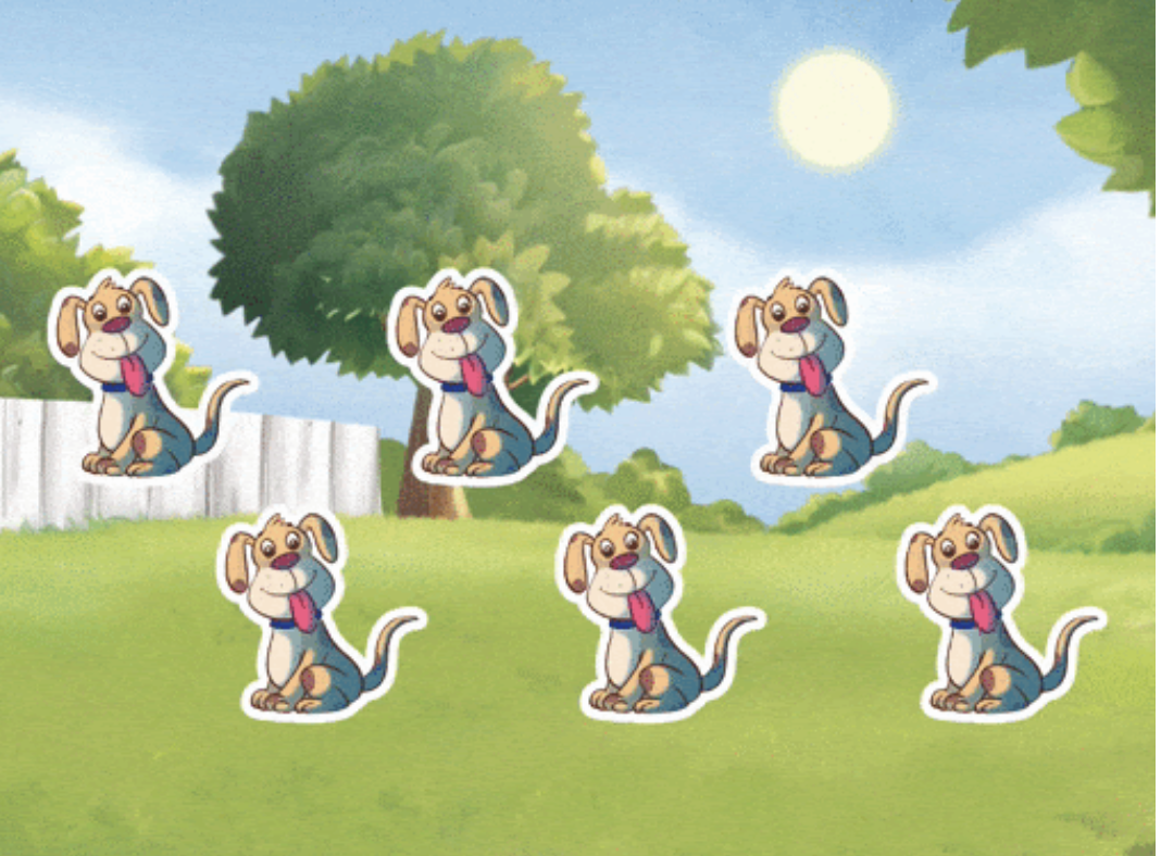 Disney characters learning